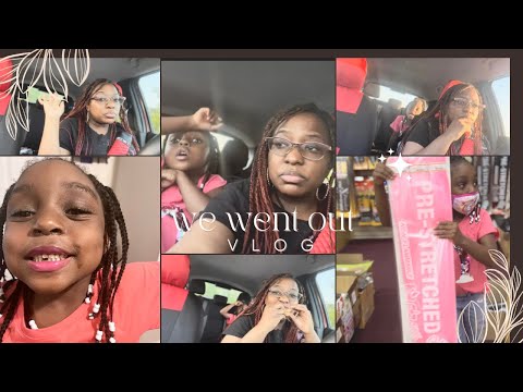 Watch Us Vlog As We Go To Chick Fil A And The Beauty Supply Store After Madison Loses Her Tooth! #us