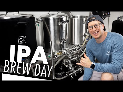 IPA Brew Day on a Ss brewtech electric brewhouse