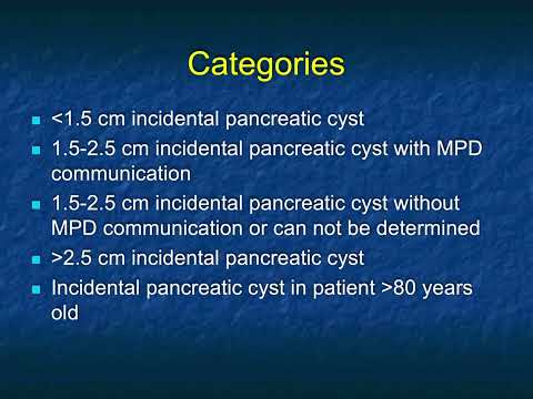 Cystic Pancreatic Lesions: Detection, Diagnosis and Management - Part 2