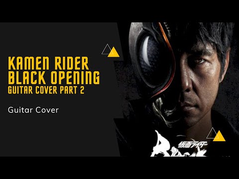 Cover Gitar Terbaik -  Kamen Rider Black / Ksatria Baja Hitam - Part 2 #kamenriderblack #shorts