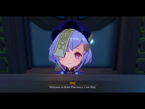 QiQi Story + Teapot Dungeon - Genshin Impact CBT3 - Main Story - Chapter I: Act II [CN Dub/EN Sub]