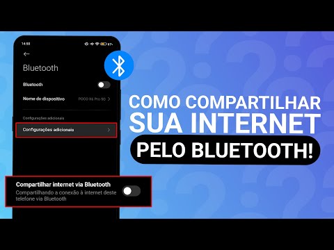 COMO COMPARTILHAR A INTERNET DO WI-FI VIA BLUETOOTH