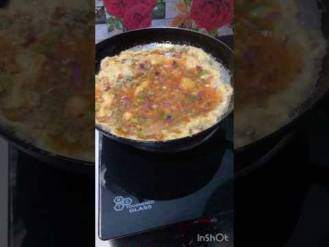 Onion 🧅 fluffy omlet #food #eggrecipes #omletarcade #shortsviral #video #foodreels #viralshorts