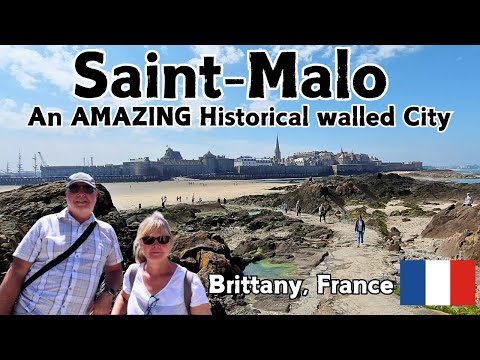 The AMAZING Historical walled City on the coast of Brittany, France