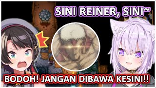 Keadaan Langsung Kacau, Ketika OKAYU Membawa Shrooman Brute Kedalam Base | (Hololive Clips)