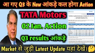 tata motors share latest news 🔥 tata motors share news today | tata motors Q3 के New आंकड़े