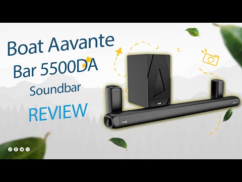 Boat Aavante Bar 5500DA Soundbar Review in Tamil