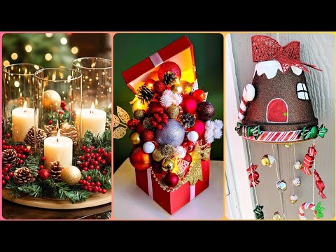 Asthetic Christmas Decorations Indoor And Outside Decrotion Ideas ❣️