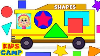 Learn Shapes For Kids | Shapes Song | Nursery Rhymes For Toddlers