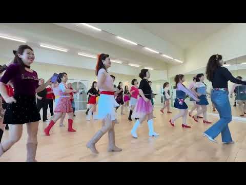 APT. Line Dance | Jeju | #APT #아파트 #apateu #rose #brunomars | Queen Dance Studio