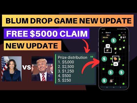 Blum Airdrop Drop Game Election Edition, blum new update, blum listing date, blum withdrawal