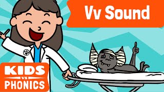 Vv | Fun Phonics | How to Read | Made by Kids vs Phonics