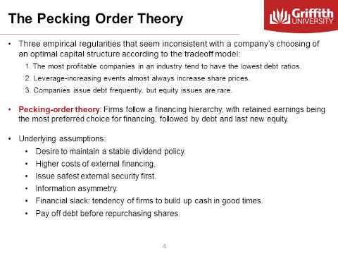 Module 9  Agency Costs and Capital Structure