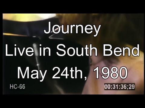 Journey - Live in South Bend (May 24th, 1980) - rare footage