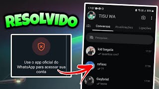 🔥 COMO BAIXAR WHATSAPP IMUNE NOVAMENTE EM 2024 | TUTORIAL