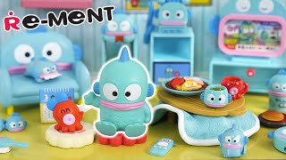 Sanrio Hangyodon Room Re-MeNT Blind Box Unboxing FULL SET