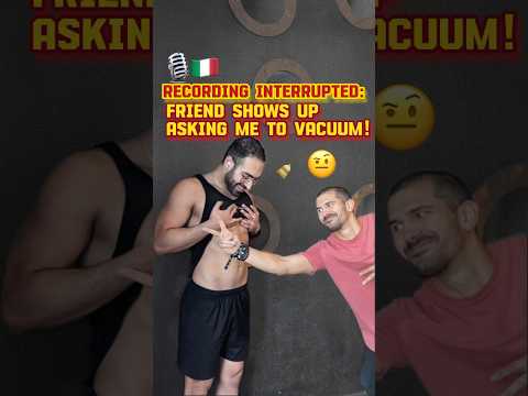 Friend Interrupts My Workout… Then Sees My INSANE Vacuum Pose! 😱🫢💪 #shorts #vacuum