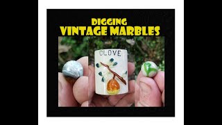 Dump Digging Archaeology - In Search Of VINTAGE MARBLES - Antiques - Bottle Digging - Toys - Art -