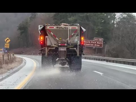 TDOT crews salt roads ahead of winter weather