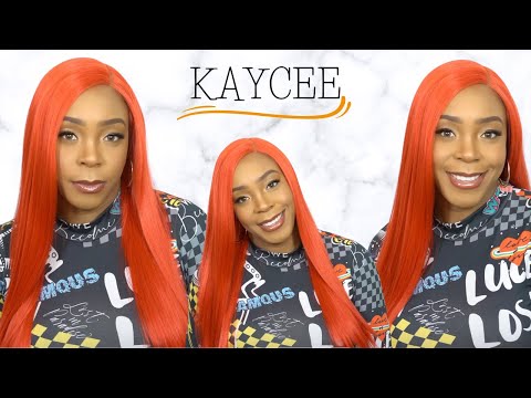 Outre Color Bomb Synthetic Hair HD Lace Front Wig - KAYCEE --/WIGTYPES.COM