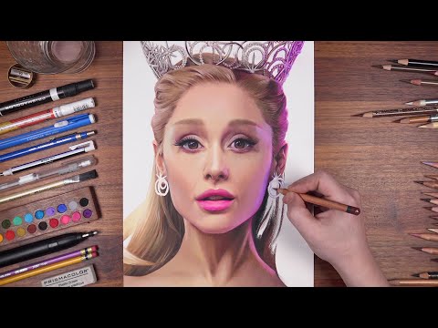 색연필 손그림 LIVE - Glinda (Ariana Grande)