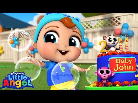 It's Baby John's birthday! Let's Celebrate Together! | Little Angel And Friends Kid Songs