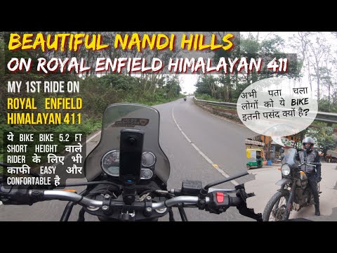 Beautiful Nandi Hills | Short Rider on Himalayan 411 #nandihills #bangalore #royalenfieldhimalayan