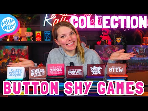 My Button Shy Collection | What I have, What I've Played, & What I Recommend!