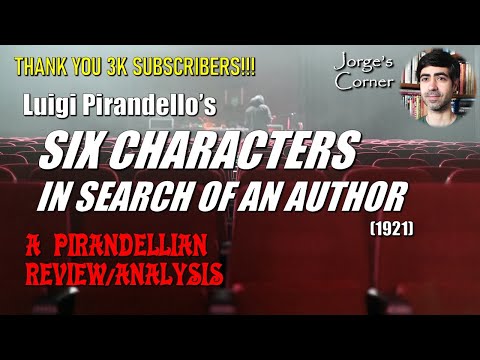 Luigi Pirandello's Six Characters in Search of an Author (1921) | Book Review and Analysis