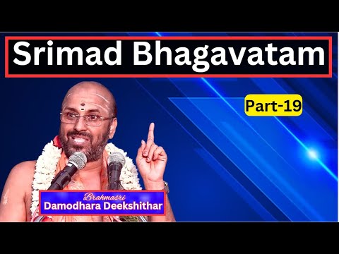 Srimad Bhagavatam 19 - ஸ்ரீமத் பாகவதம்,  Sri Damodhara Deekshithar