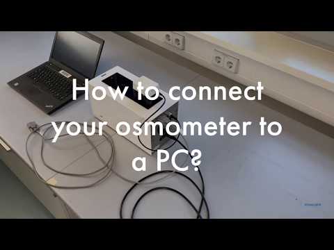 Osmometer FAQ: How to Connect your Osmometer to a PC