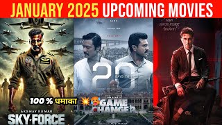 Top 10 Upcoming Movies In January 2025 In Hindi || Upcoming Bollywood & South Indian Films Jan 2025