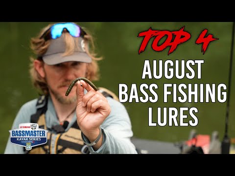 TOP 4 BAITS for AUGUST BASS FISHING