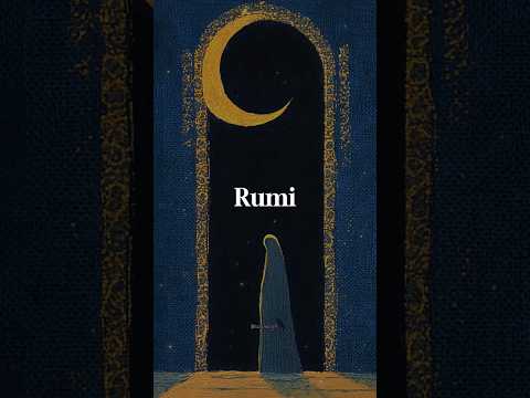 Rumi 🥀🖤 #art #poetry #wisdom #quotes #rumi #poem #inspirational