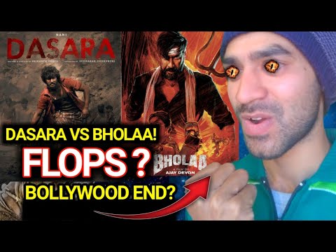 Bholaa vs Dasara 🤯 Both Movie Flop | Bholaa & Dasara Advance Booking Report || Frizer ||