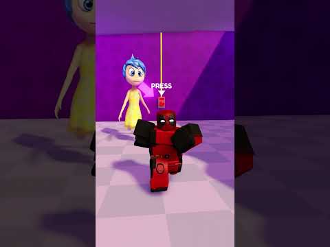 DEADPOOL BYE BYE BYE escape EMOTIONS PRISON RUN #roblox #shorts