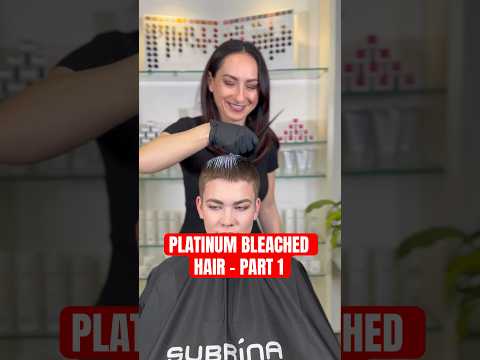 Platinum bleached hair - PART 1