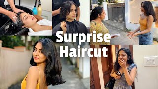 Surprising Family with a Haircut 💇🏻‍♀️ | Ishaani Krishna.