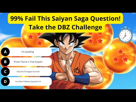 Think You Know DBZ? 99% Fail This Saiyan Saga Challenge