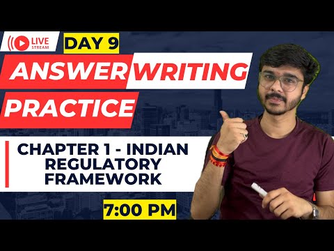 LIVE Answer Writing Business Laws - Day 9