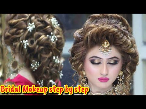 Step -by - Step INDIAN / ASIAN BRIDAL EYE MAKEUP TUTORIAL | Bridal Makeup Tutorial for Beginners |