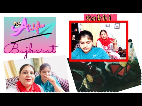 Ajj di bujharat Gagneet ne payee#Sakhi vlog # matki paint kiti ## dand vee thok ditte ##