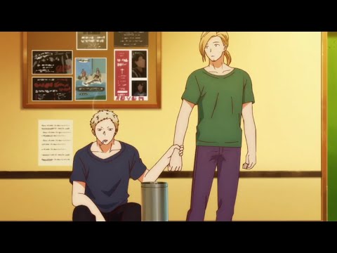 Haruki x Akihiko moments in Given Ep 7 - Akihiko calls him Haru