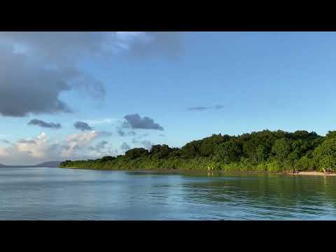 竹富島　西桟橋からの夕日　沖縄県石垣市　#okinawa