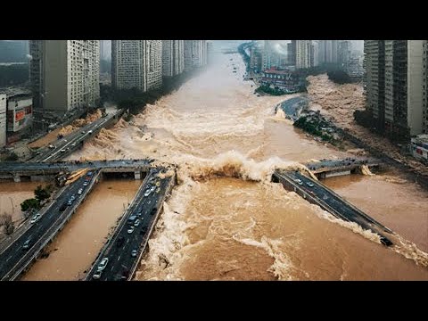 SHOCKING footage! A monster storm has flooded southern China!