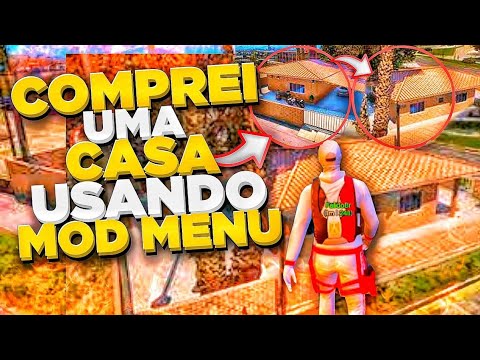 USEI TODO MEU LOOT PRA COMPRAR CASA com MOD MENU GTA RP