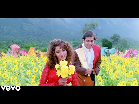 Yeh Mausam Ka Jaadu Hai Mitwa 4K Video Song | Hum Aapke Hain Koun | Salman Khan, Madhuri Dixit, Lata