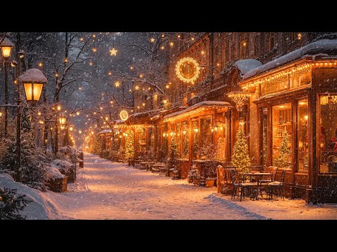 Relaxing Instrumental Christmas Jazz Music for Unwind, Study 🎄 Cozy Christmas Coffee Shop Ambience