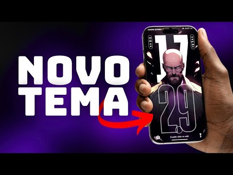 NOVO TEMA DE 2025 🎉 TELA DE BLOQUEIO ESTILO HYPEROS 2