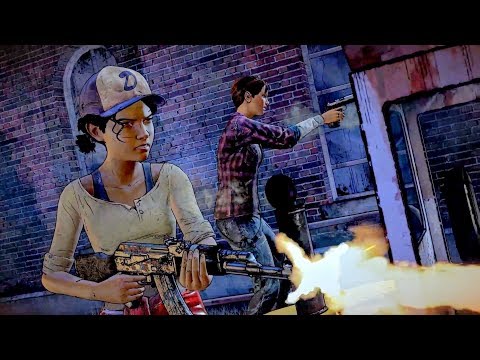 Kate, Clementine, Javier and Jesus Save Richmond (Walking Dead | Telltale Games)